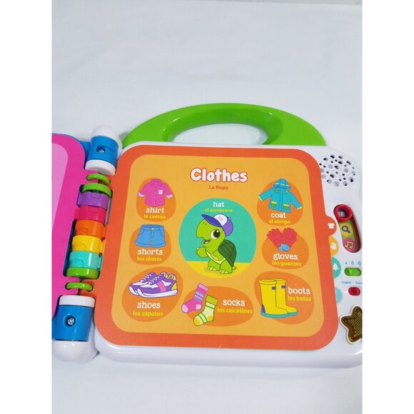 Leap Frog Learning Friends 100 Word Book and 100 Animals Book English & Spanish - Picture 14 of 16